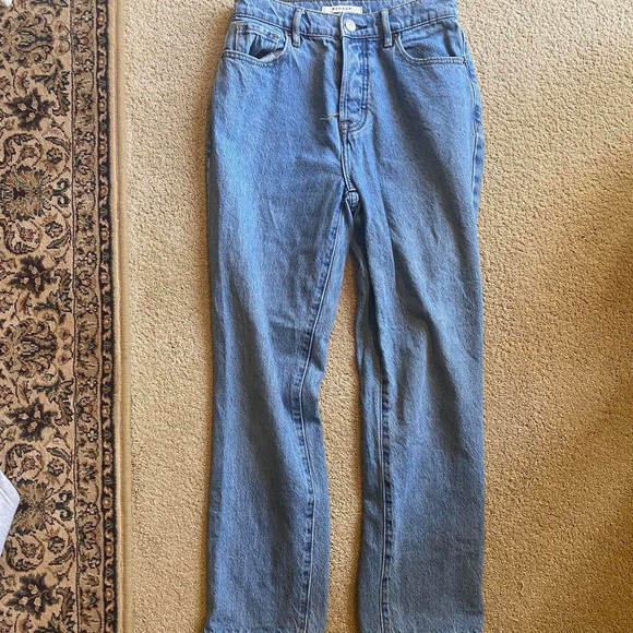 pacsun high rise straight jeans - Picture 2 of 4